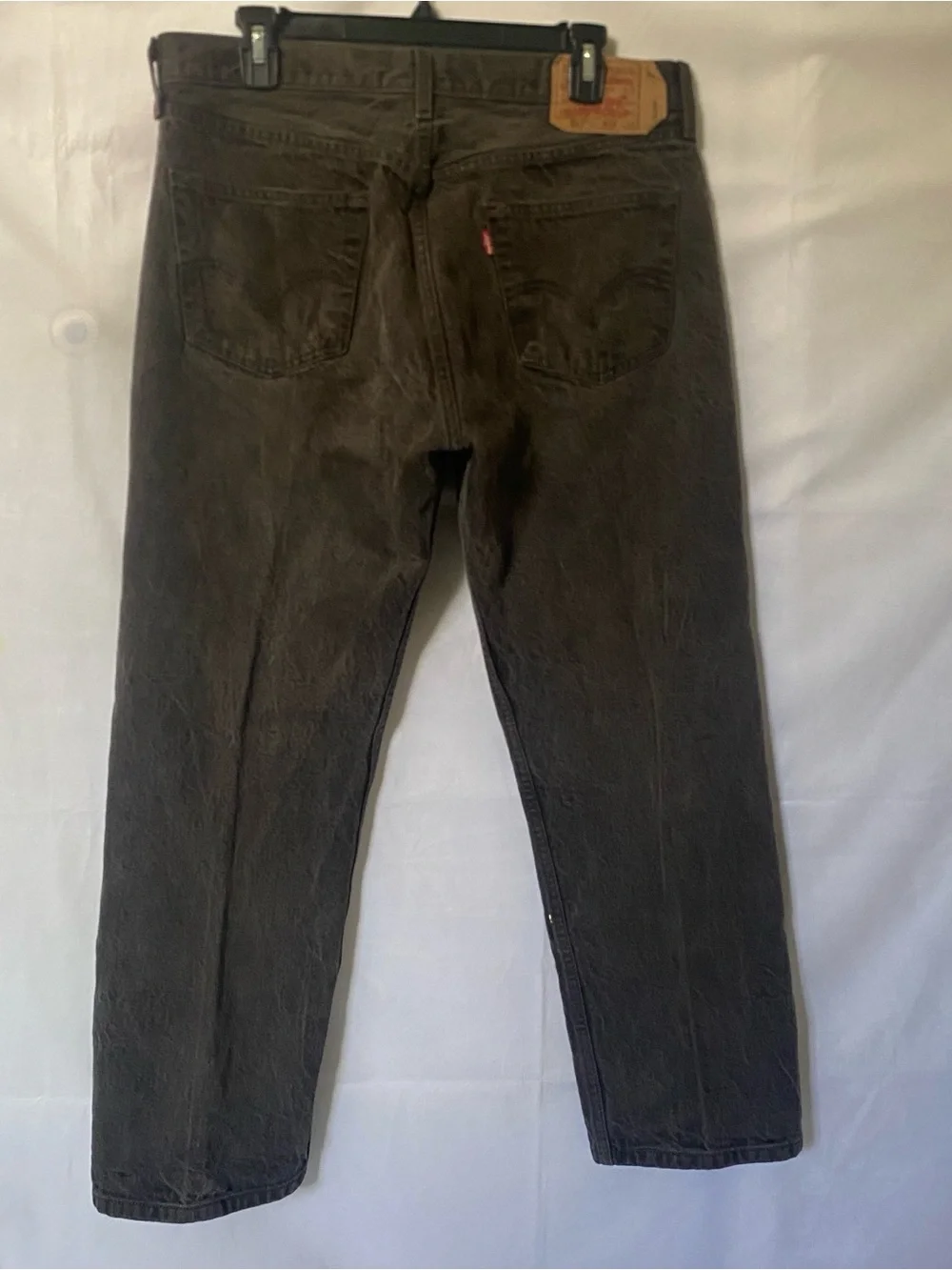 VTG Levis 501 Black Denim Jeans Mens 36x30 Fade Button Fly Mexico 90sPLEASE READ
